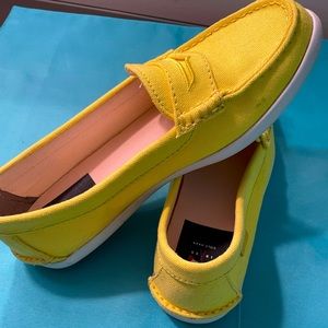 Cole Haan classic canary boat shoes